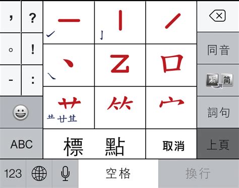 筆畫9的字